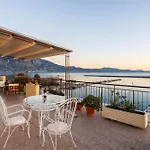 Beachfront Sunny Penthouse - Seabliss Kalamata